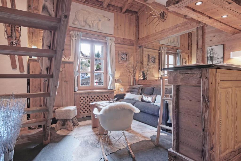 Duplex Chaleureux Au Coeur De Megeve 2 P Apartment Екстериор снимка
